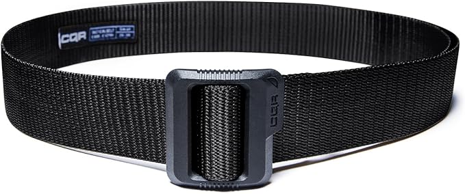 CQR Tactical Belt, Military Style Heavy Duty Belt, Webbing EDC Quick-Release Buckle