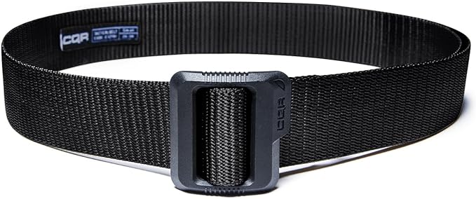 CQR Tactical Belt, Military Style Heavy Duty Belt, Webbing EDC Quick-Release Buckle