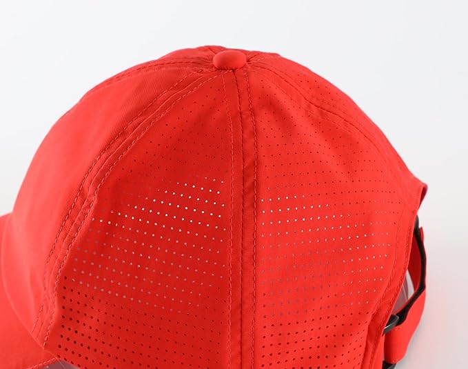 Home Prefer Reflective Water Repellent Quick Dry Airy UPF50+ Sun Hat for Men Women Outdoor Sports Baseball Caps Unisex