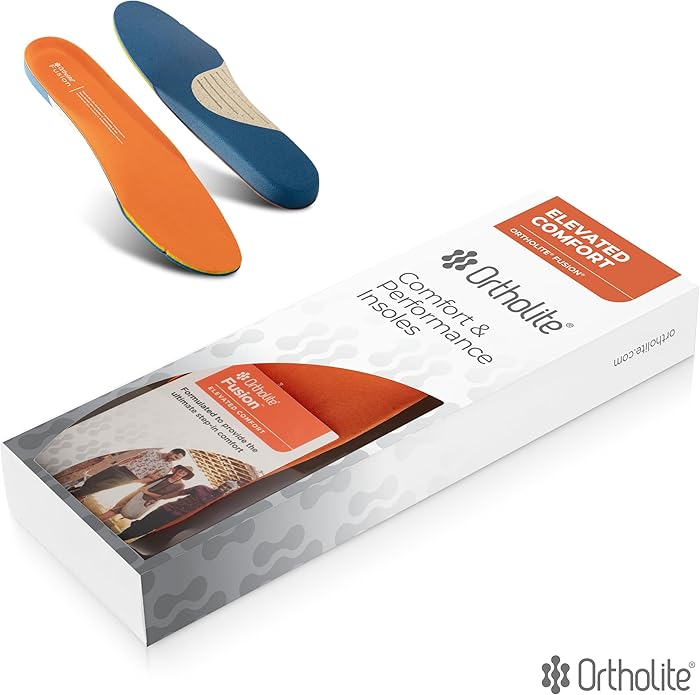 Fusion Elevated Comfort Shoe Trim-to-Fit Insert - Proprietary Two-Layer Memory Foam System Designed for Ultimate Step-in Comfort and Long-Term Cushioning