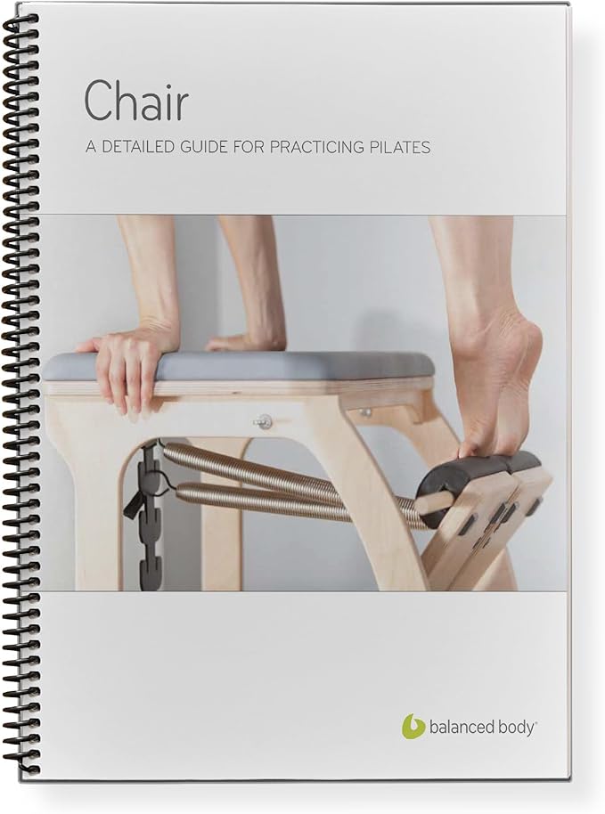 Balanced Body Pilates Chair Guide, Pilates Chair Guide for Workout Equipment, for Home Gym or Studio Use
