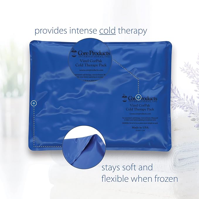 Core Products Flexible Vinyl Intense Cold Therapy Pack - 10" X 13"