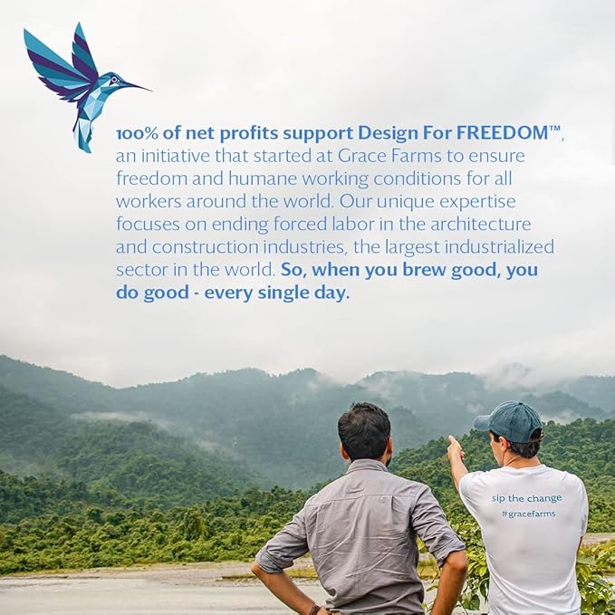 Grace Farms BREATHE Wellness Organic Tea Blend (16 Pyramid Sachets) | Turmeric and Ginger with Adaptogenic Herbs | Immunity Support | Caffeine Free | Gives Back 100% of Profits