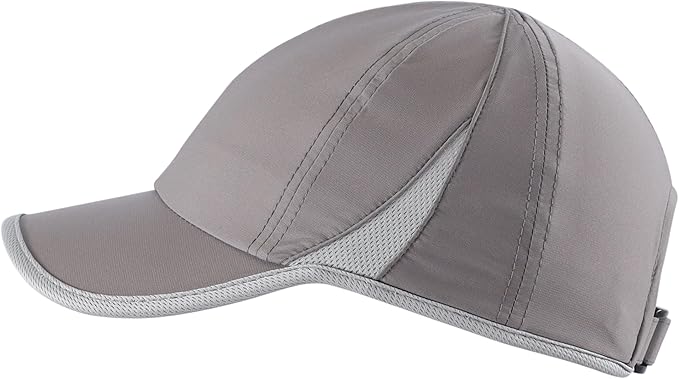 Connectyle Adjustable Sports Cap Quick Dry Workout Hat Baseball Athletic Fitted Hat Lightweight Running Cap for Men & Women