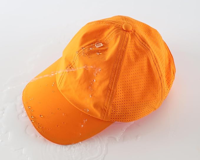 Home Prefer Reflective Water Repellent Quick Dry Airy UPF50+ Sun Hat for Men Women Outdoor Sports Baseball Caps Unisex