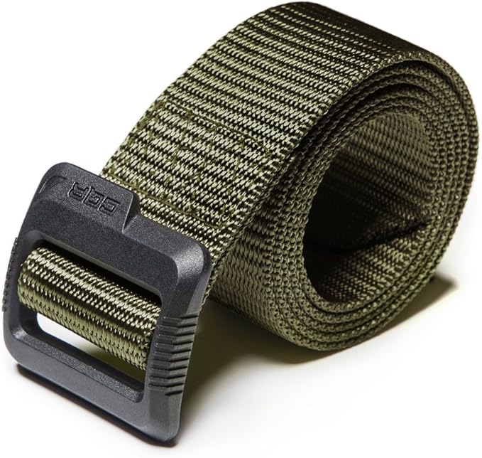 CQR Tactical Belt, Military Style Heavy Duty Belt, Webbing EDC Quick-Release Buckle