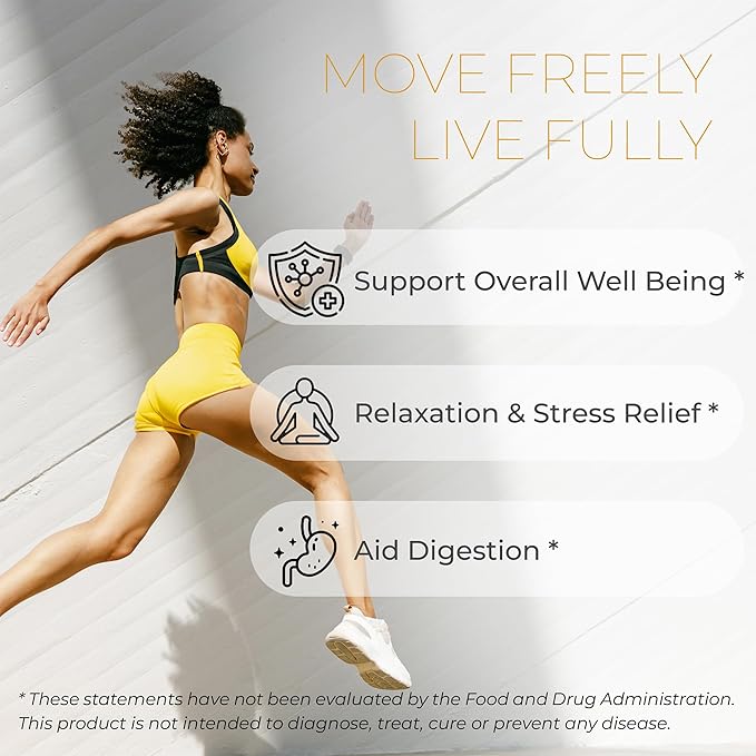 FreshDrinkUS, Premium 40 Tea Bags Daily Rescue Lemon Ginger Tea - 9 Superherbs – 100% Natural Ingredients, Tea Mix for Wellness Boost - Shelf-Stable, Caffeine-Free, Sugar-Free, Vegan