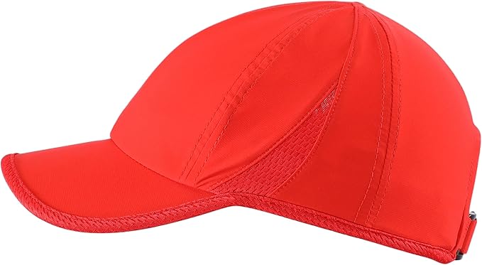 Connectyle Adjustable Sports Cap Quick Dry Workout Hat Baseball Athletic Fitted Hat Lightweight Running Cap for Men & Women
