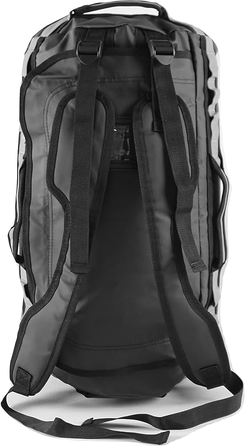 Element Equipment Trailhead Duffel Bag Shoulder Straps Waterproof Black/Grey Medium