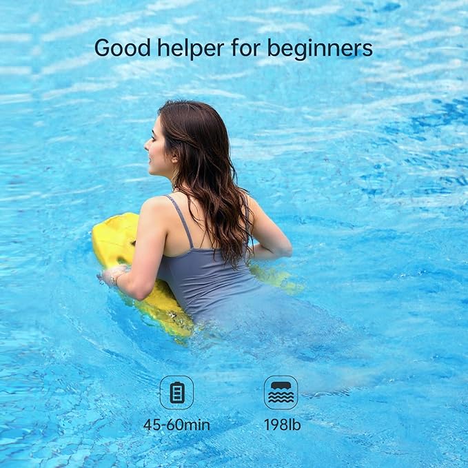 Electric Swimming Kickboard for Kid,Swim Kickboard with Water Gun Function,Swim Board for Children/Swimming Beginner