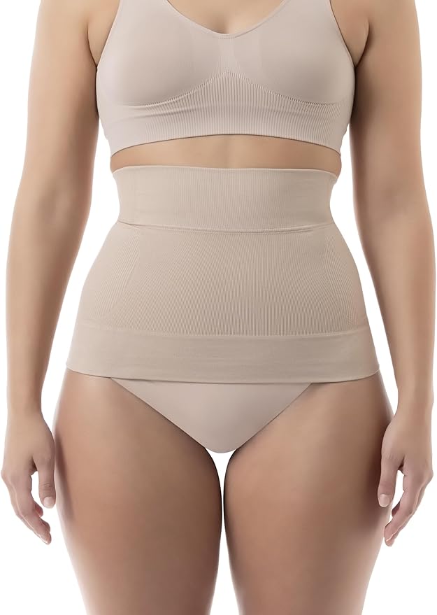 Farmacell Waist Trainer for Women 605 Made in Italy - Seamless Shapewear Tummy Control - Slimming Corset Shapewear