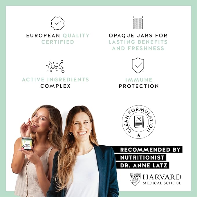 Immune Support Gummies – Vitamin C, D, B6 & B12 – Daily Immune Boost – Vegan, Naturally Flavored (90 Gummies)