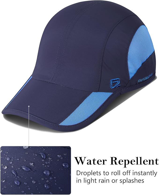 GADIEMKENSD Quick Dry Run Hat Cooling Breathable Mesh