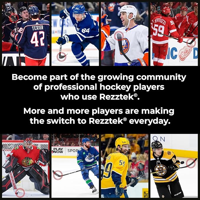 Hockey Stick Tape Alternative – Hockey Stick Blade Performance Grip – for Ice & Street Hockey Stick Blades - Used by NHL Players