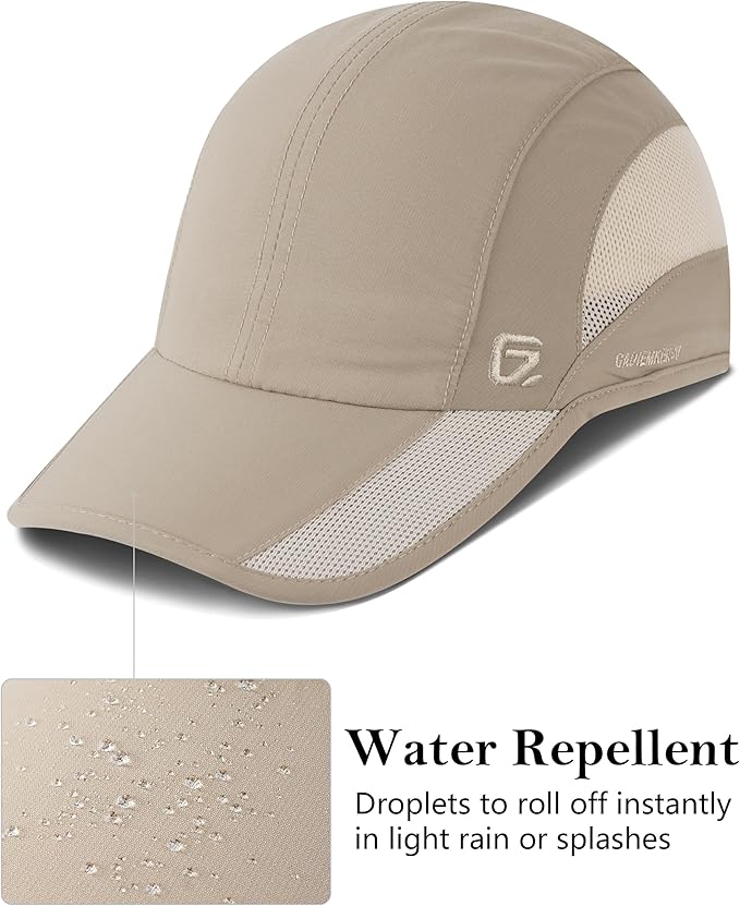 GADIEMKENSD Quick Dry Run Hat Cooling Breathable Mesh