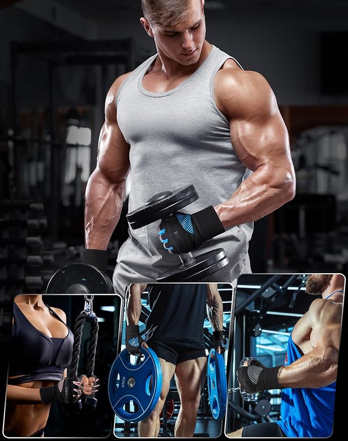 COFIT Breathable Workout Gloves, Antislip Weight Lifting Gym Gloves for Men Women, Superior Grip & Palm Protection for Weightlifting, Fitness, Exercise, Training