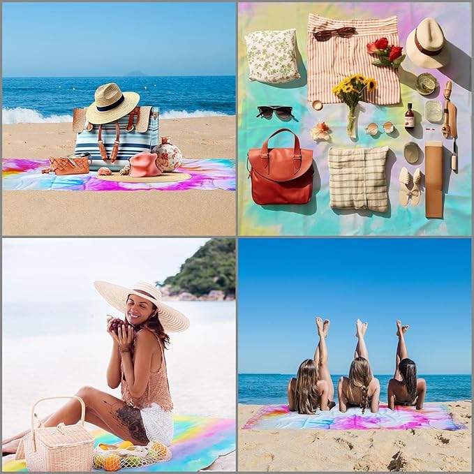 HAVLULAND Turkish Beach Towels Oversized -100% Turkish Cotton Super Soft Lightweight - Absorbent and Quick Drying Bath Towel - Sand Free Beach Towel - Turkish Towels for Adults (Grey, 6 Pack)