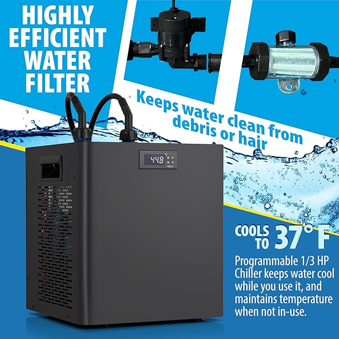 Inflatable Ice Bathtub With Chiller