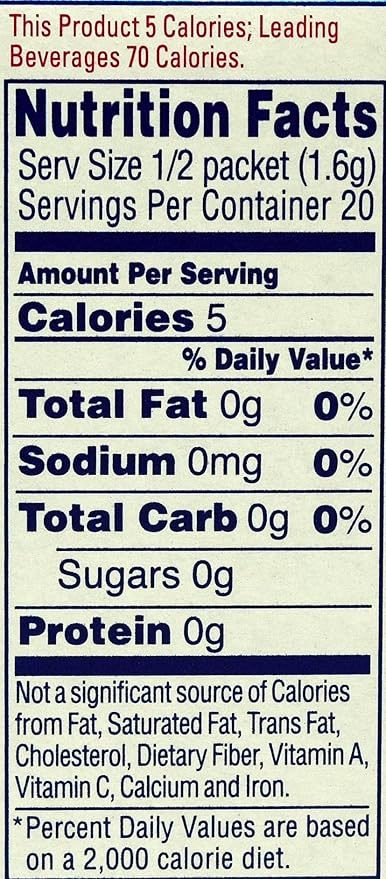 Crystal Light on the Go Energy Citrus, 10 Packets (2-Pack)