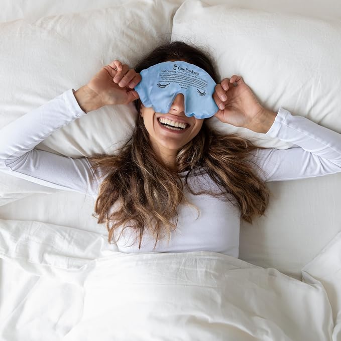 Core Products Dual Comfort Migraine CorPak Hot Cold Therapy, Eye Mask Compress, No Frost, Includes Strap