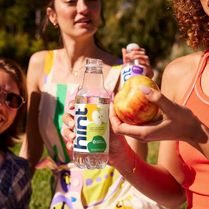 Hint Water Pineapple, Pure Water Infused with Pineapple, Zero Sugar, Zero Calories, Zero Sweeteners, Zero Preservatives, Zero Artificial Flavors, 16 Fl Oz (Pack of 12)