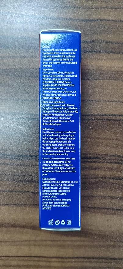 Eyelash Serum,Natural Lash Serum Eyelash Growth Serum,3 ML Lash Serum for Eyelash Growth,Boost Lash Enhancing Serum for Natural Longer, Fuller,and Thicker Lashes (Dark Blue)