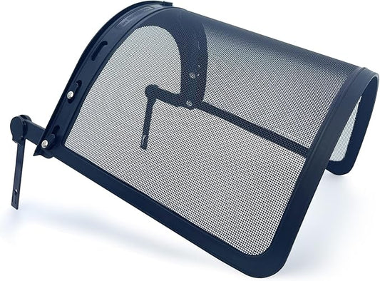 Forestry Safety Helmet with Build-in Visor Mesh Face Shield Ear Muffs 4 in 1 Chainsaw Safety Hard Hats