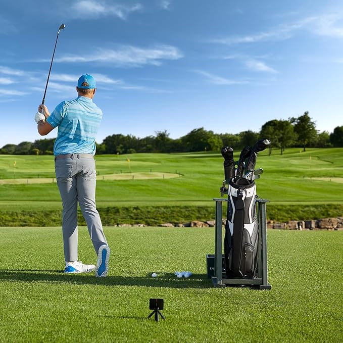 Garmin Approach R10 Portable Golf Launch Monitor | Take Your Game Home or Practice at The Driving Range | Track Metrics, Record Video or Play 43,000+ Courses with Signature Series Gift Bundle