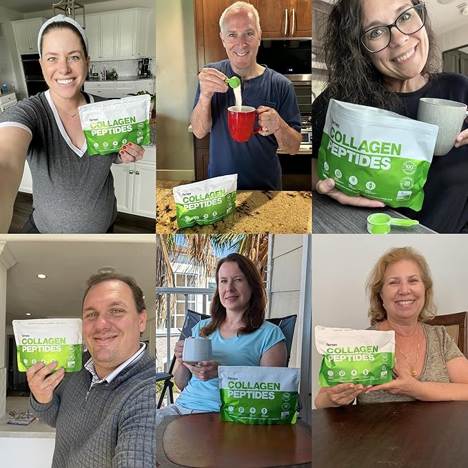 Collagen Powder for Women Men (5LB) Type I & III Flavorless & Odorless Easy-Mix Hydrolyzed Peptan Protein Peptides Joint Hair Skin & Nail Support Gluten-Free Non-GMO Keto Paleo Grass-Fed Kosher