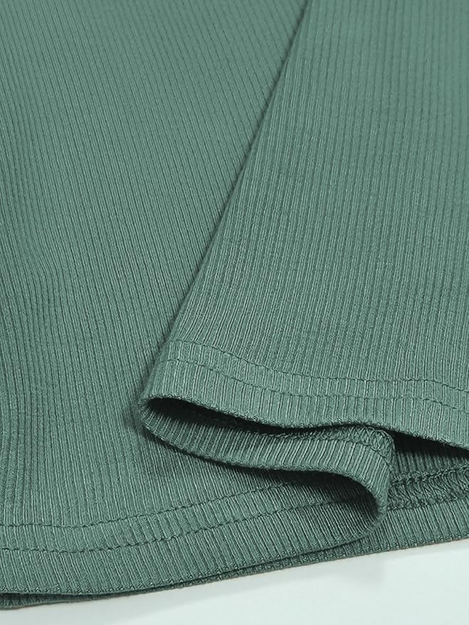 iGENJUN Workout Tops for Women Racerback Basic Tank Summer 2025 Camisole V Neck Slim Fit Ribbed Sleeveless