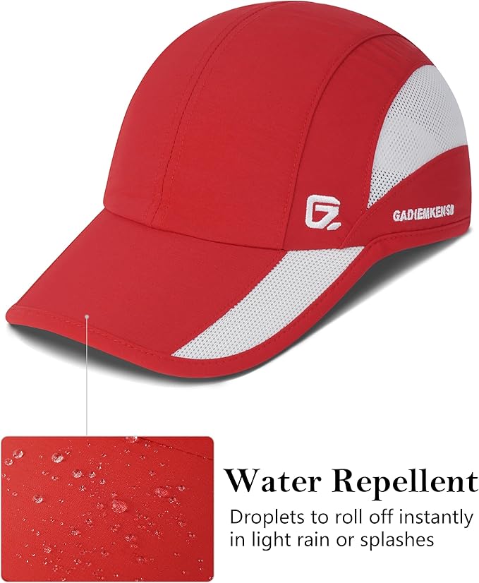 GADIEMKENSD Quick Dry Run Hat Cooling Breathable Mesh