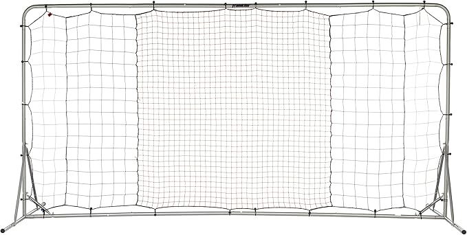Franklin Sports Soccer Rebounder - Tournament Steel Rebounding Net - Perfect for Backyard Practice and Training - 12' x 6' & 6' x 4'