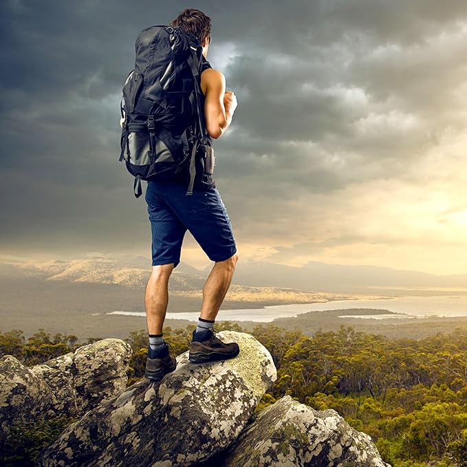 FEIDEER mens Modern Hiking socks