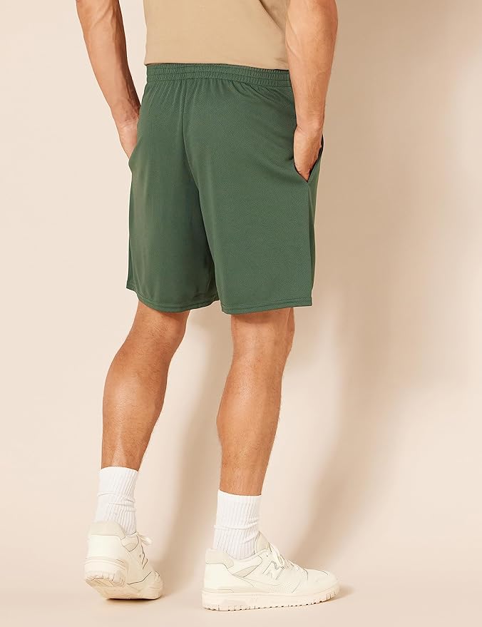 Amazon Essentials Men's Performance Tech Loose-Fit Shorts (Available in Big & Tall), Pack of 2