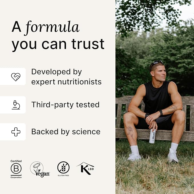 Huel Ready-to-Drink | Salted Caramel Meal Replacement Drink | High Protein Drink | Nutritionally Complete, Low Sugar, High Fiber, Plant Based, Vegan, Healthy | 22g Protein Per Bottle, 16.9 Fl Oz (12 Pack)