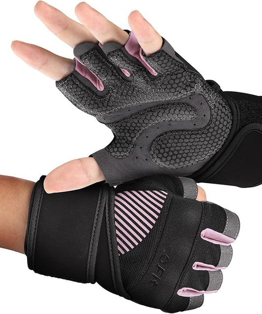 COFIT Breathable Workout Gloves, Antislip Weight Lifting Gym Gloves for Men Women, Superior Grip & Palm Protection for Weightlifting, Fitness, Exercise, Training