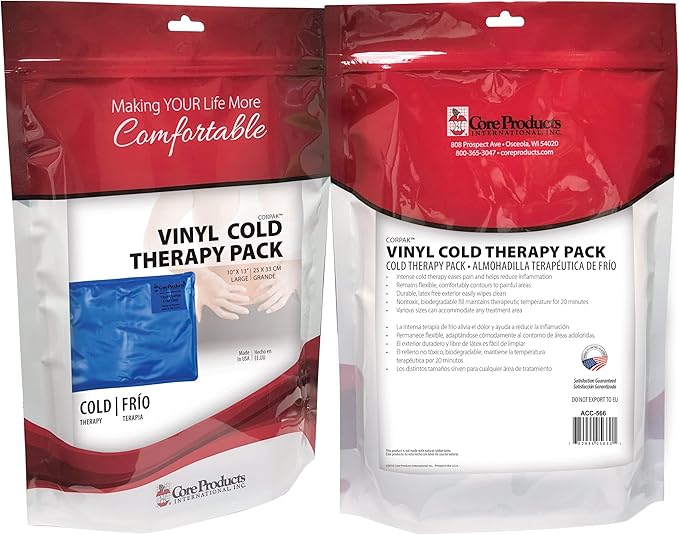 Core Products Flexible Vinyl Intense Cold Therapy Pack - 10" X 13"