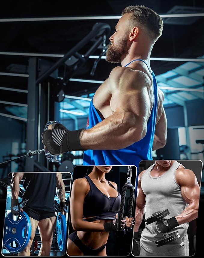 COFIT Breathable Workout Gloves, Antislip Weight Lifting Gym Gloves for Men Women, Superior Grip & Palm Protection for Weightlifting, Fitness, Exercise, Training