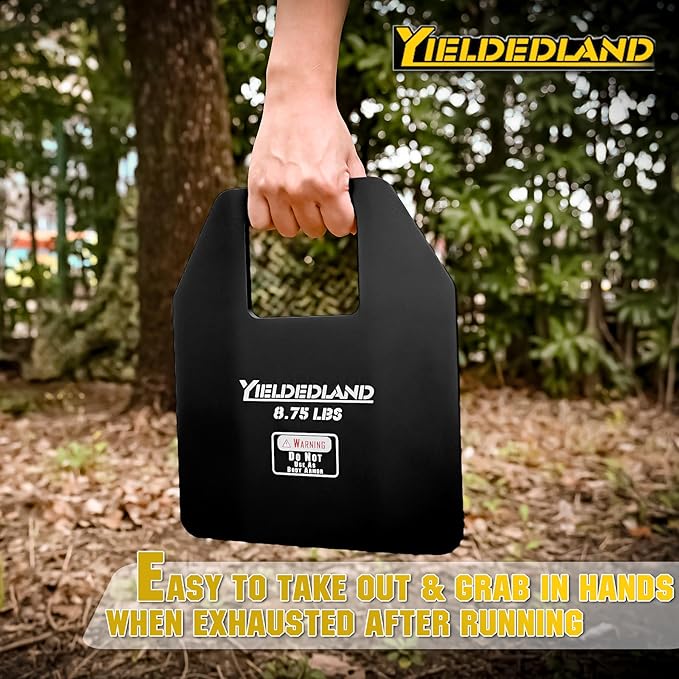 Curved Weight Vest Plates, 5.75/8.75lbs Pairs, Weighted Vest Men Woman, Strength and Endurance Training, Fitness Workouts, Running, Walking