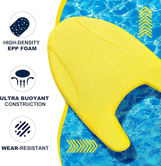 EPP Swimming Kickboard, Training Board, with Ultra-Lightweight and Great Buoyancy for Swimming Lessons, Lap Swimming, Water Aerobics