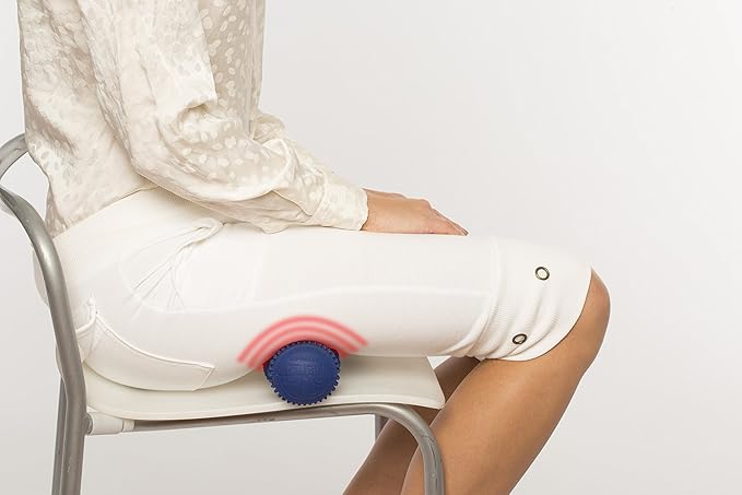 Dr. Cohen's Heatable Computer Survival Kit - FSA Eligible Heatable Massage Roller and Massage Pad Set for Deep Tissue Myofascial Trigger Point Release - AcuPad and AcuBack for Muscle Recovery