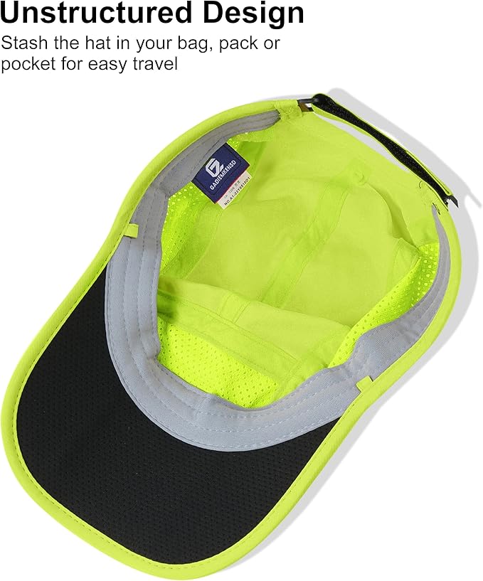 GADIEMKENSD Mens Folding Outdoor Hat Long Brim UPF 50+ Sun Protection