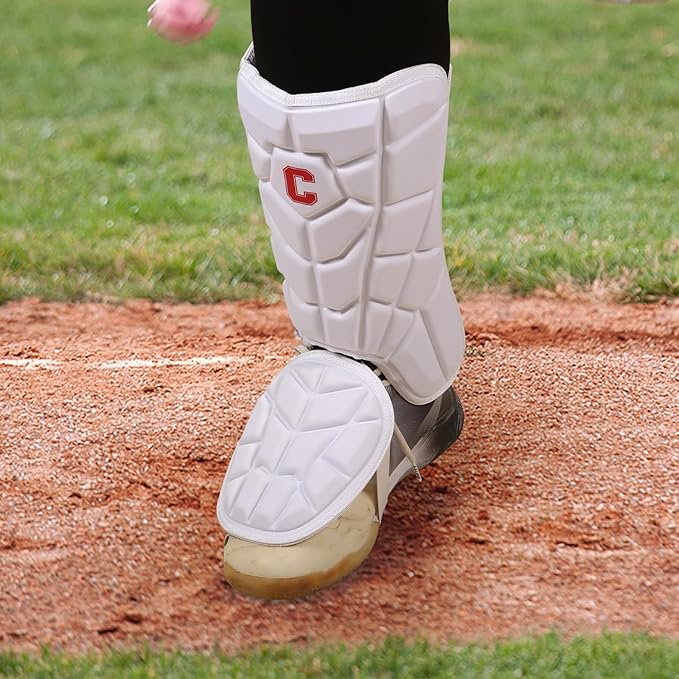 Batter’s Baseball Leg Guard with Adjustable Straps - for Youth and Adult