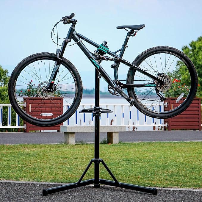 cyclists Bike Repair Stand(Max Load 110lbs)- Bike Stand for Workstand Maintenance - E Bike Repair Stand Bicycle Shop Home Mechanics for Mountain Bike and Road Bike