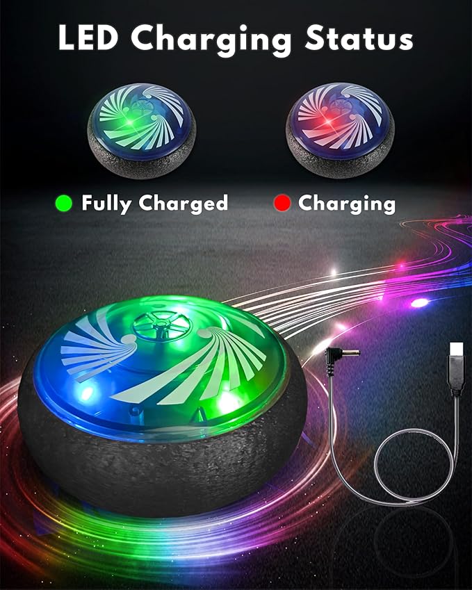 Hockey Stick Handling Trainer – Adjustable Hockey Training Equipment Set with Hover Soccer Ball, Mini Goal & Sticks – Improve Skills & Coordination for Kids & Teens