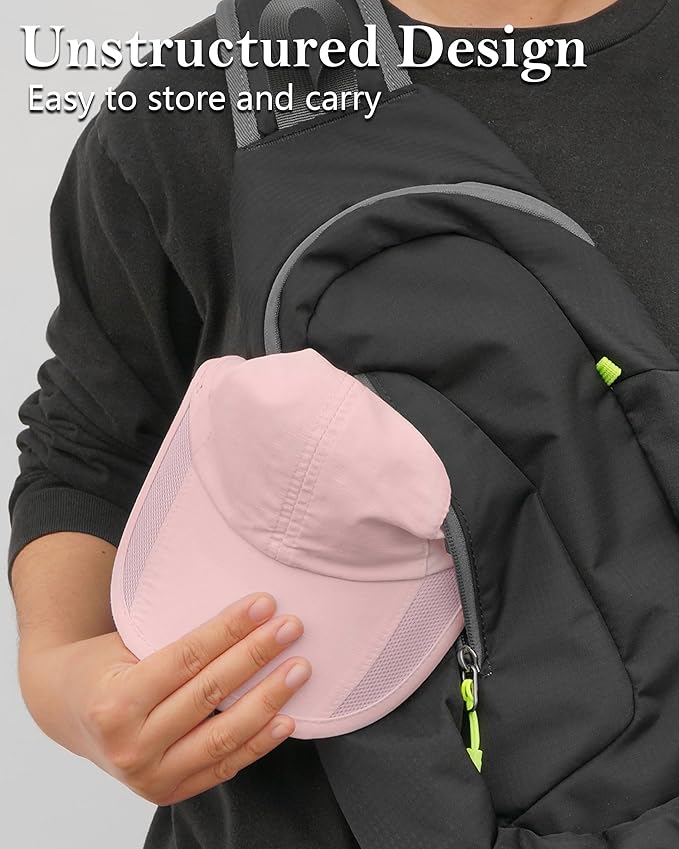 GADIEMKENSD Quick Dry Run Hat Cooling Breathable Mesh