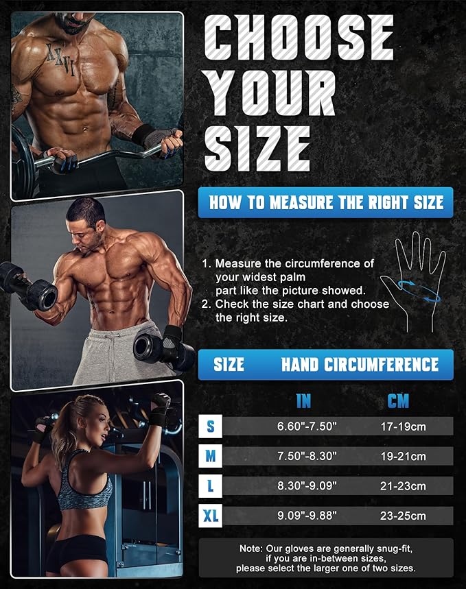 COFIT Breathable Workout Gloves, Antislip Weight Lifting Gym Gloves for Men Women, Superior Grip & Palm Protection for Weightlifting, Fitness, Exercise, Training