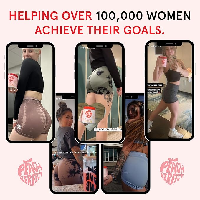 Creatine for Women Booty Gain, Muscle Builder, Energy Boost, Pink Lemonade, Cognition Aid | Collagen, BCAA, Lean Muscle, Vegan Monohydrate Micronized Powder, Alt Creapure,30 Ser