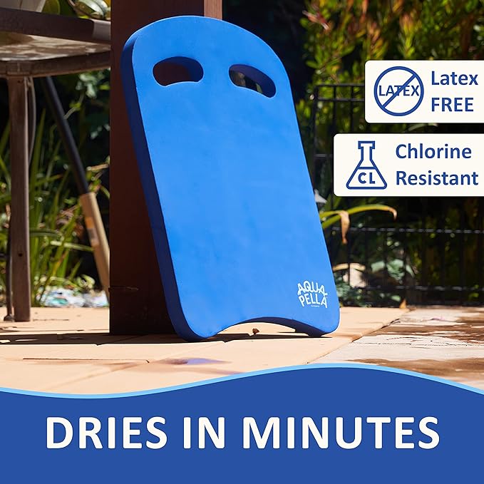 Aquapella Swimming Kickboard - One Size Fits All - A Great Training Aid for Children and Adults