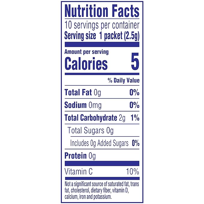 Crystal Light On The Go Peach Mango Green Tea Drink Mix, 10-Packet Box (Pack of 8)